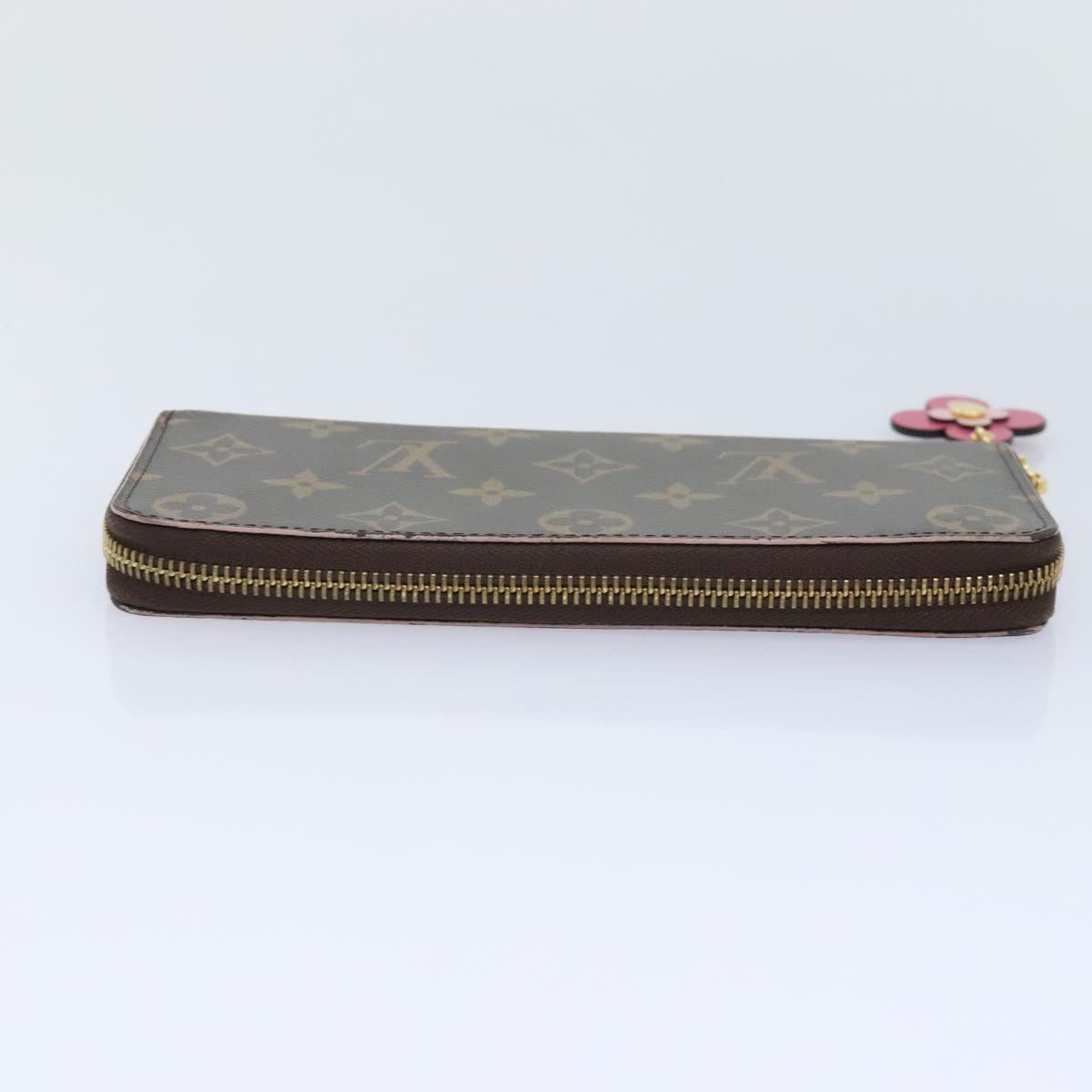 LOUIS VUITTON Monogram Portefeuille Clemence Long Wallet M68314 LV Auth yk15364