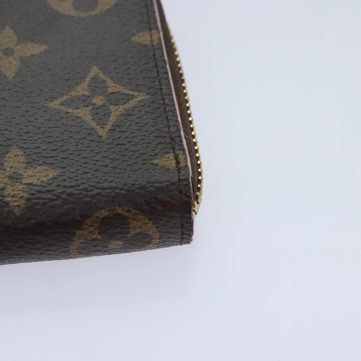 LOUIS VUITTON Monogram Portefeuille Clemence Long Wallet M68314 LV Auth yk15364