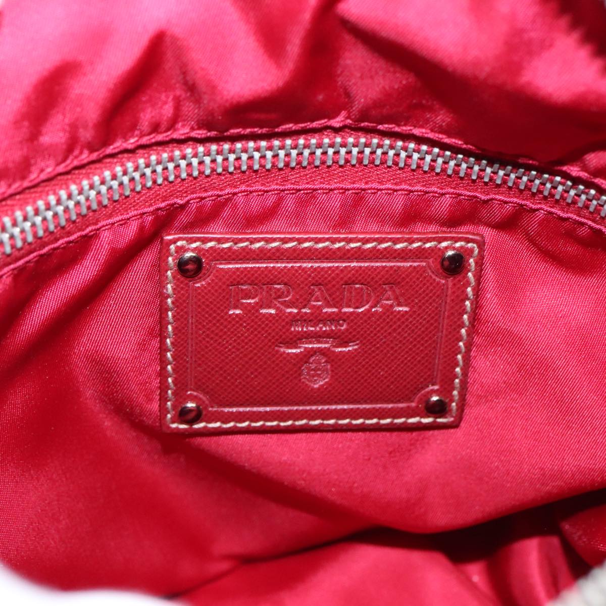 PRADA Shoulder Bag Nylon Khaki Auth yk15404