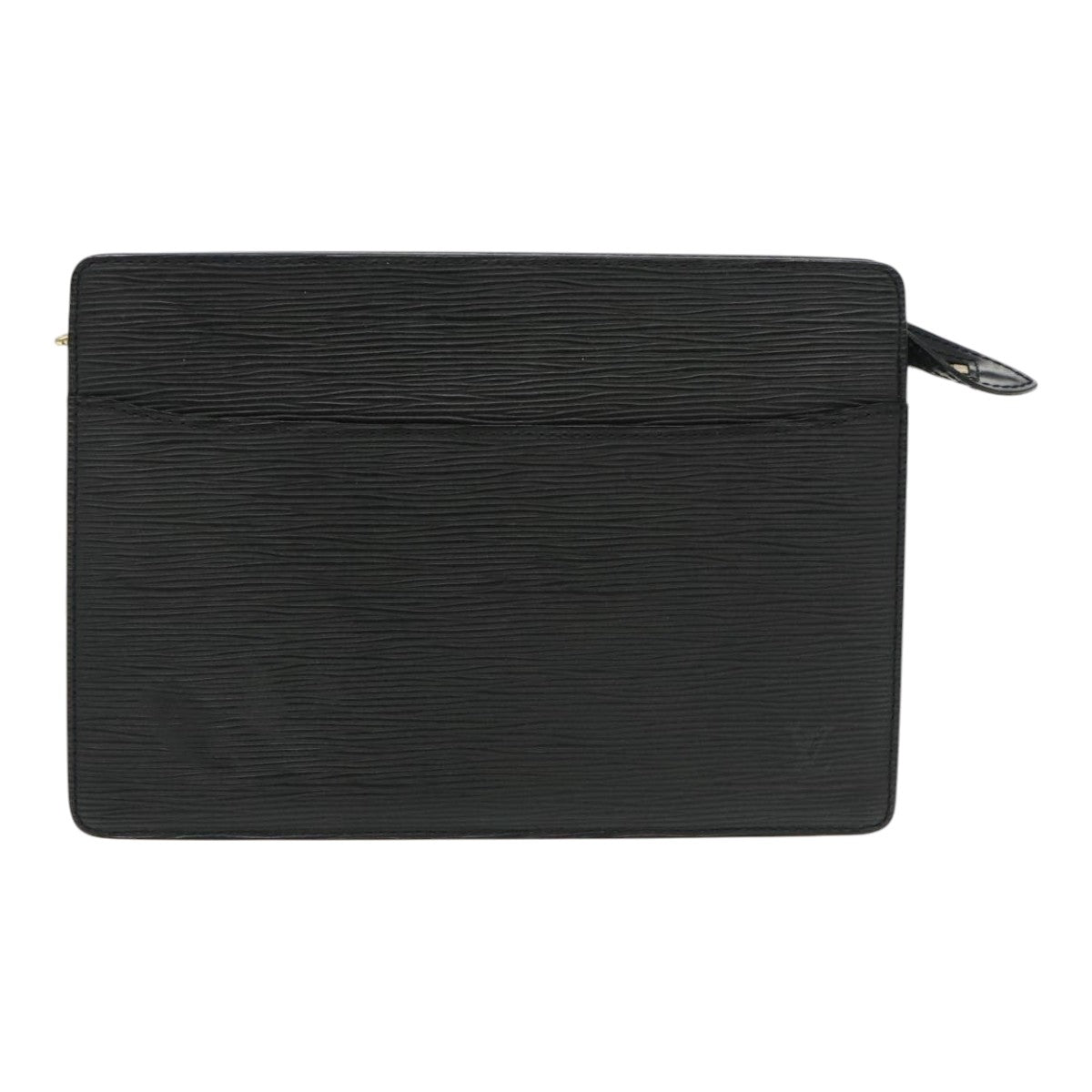 LOUIS VUITTON Epi Pochette Homme Clutch Bag Black Noir M52522 LV Auth yk15422 - 0