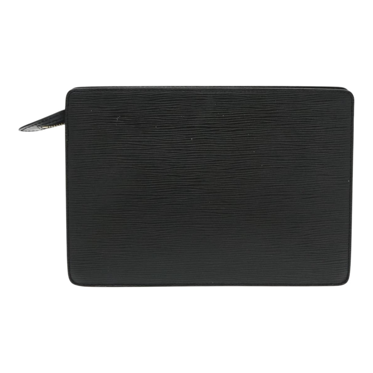 LOUIS VUITTON Epi Pochette Homme Clutch Bag Black Noir M52522 LV Auth yk15422