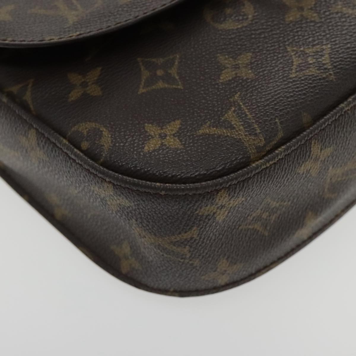 LOUIS VUITTON Monogram Saint Cloud GM Shoulder Bag M51242 LV Auth yk15435