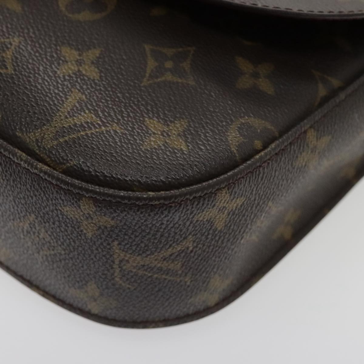 LOUIS VUITTON Monogram Saint Cloud GM Shoulder Bag M51242 LV Auth yk15435