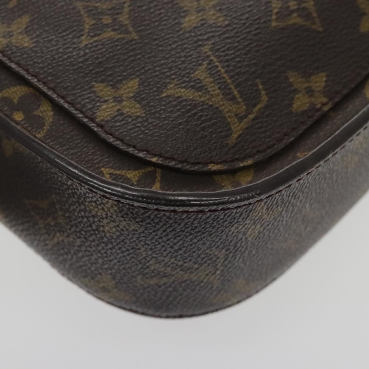 LOUIS VUITTON Monogram Saint Cloud GM Shoulder Bag M51242 LV Auth yk15435