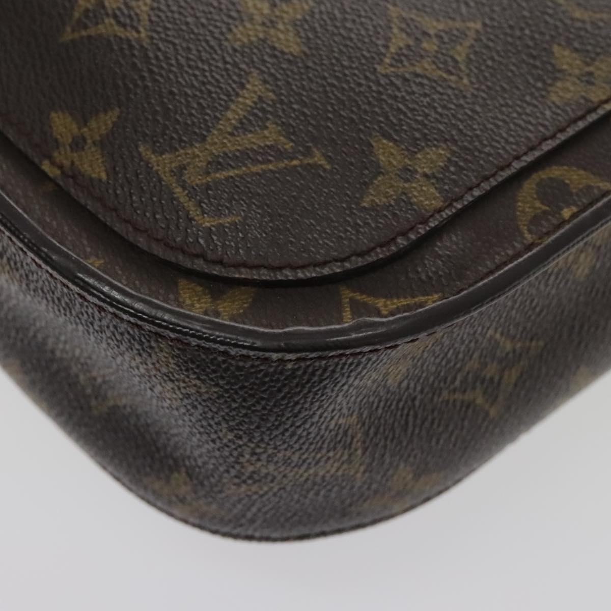 LOUIS VUITTON Monogram Saint Cloud GM Shoulder Bag M51242 LV Auth yk15435