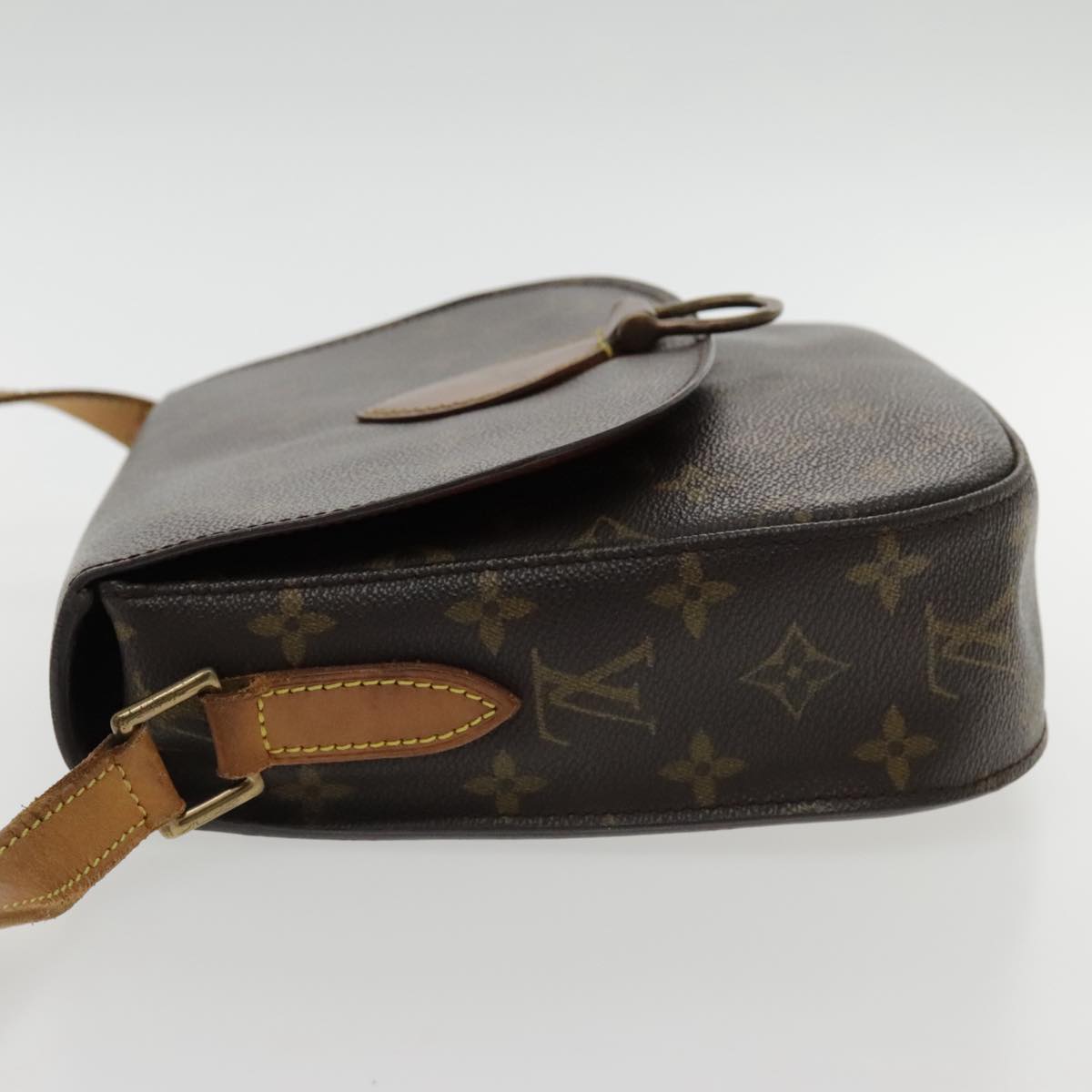 LOUIS VUITTON Monogram Saint Cloud GM Shoulder Bag M51242 LV Auth yk15435