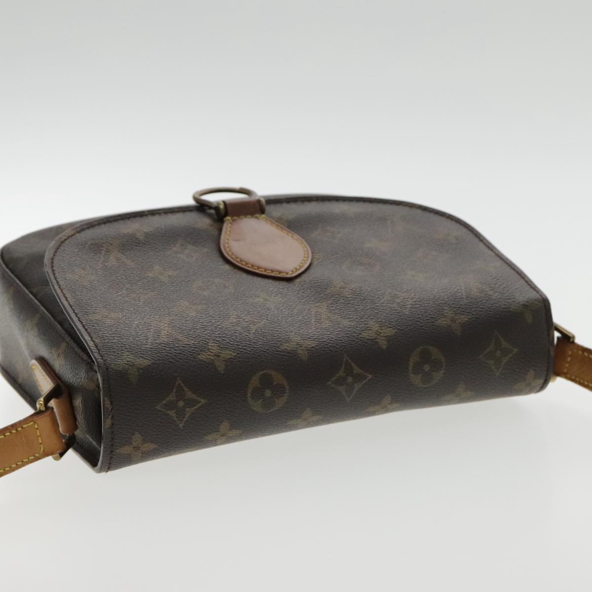 LOUIS VUITTON Monogram Saint Cloud GM Shoulder Bag M51242 LV Auth yk15435