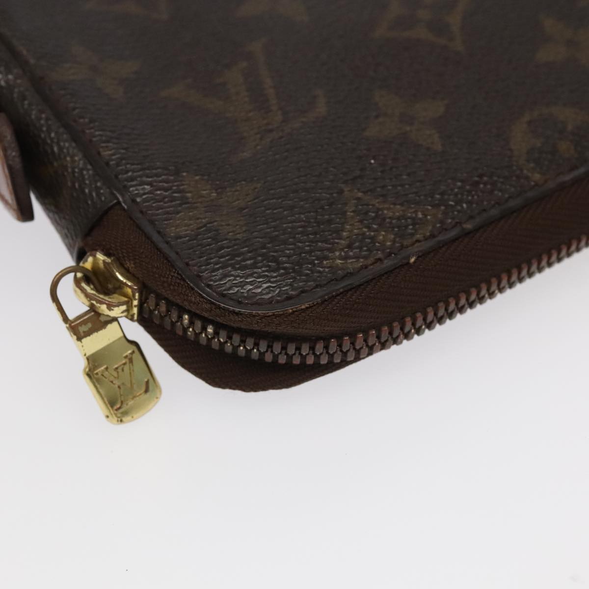 LOUIS VUITTON Monogram Poche Escapade Travel Case M60113 LV Auth yk15438