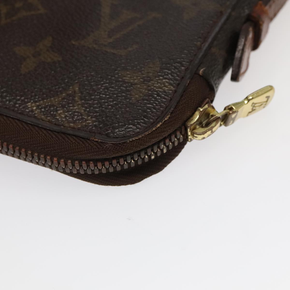 LOUIS VUITTON Monogram Poche Escapade Travel Case M60113 LV Auth yk15438