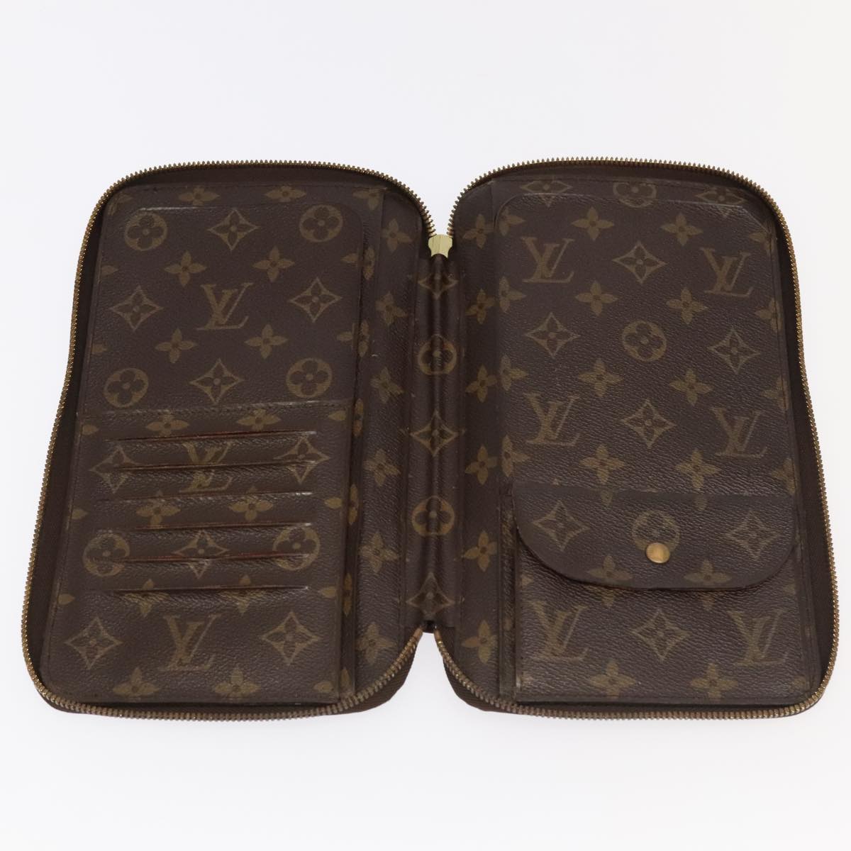 LOUIS VUITTON Monogram Poche Escapade Travel Case M60113 LV Auth yk15438