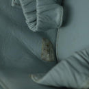 CHANEL Matelasse Vanity Cosmetic Pouch Lamb Skin Blue Gold CC Auth yk15445-11