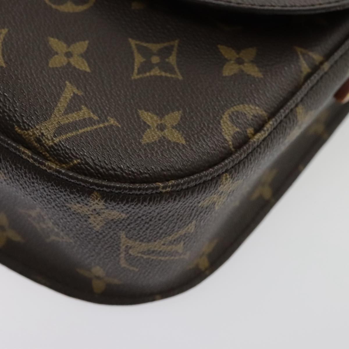 LOUIS VUITTON Monogram Saint Cloud GM Shoulder Bag M51242 LV Auth yk15471