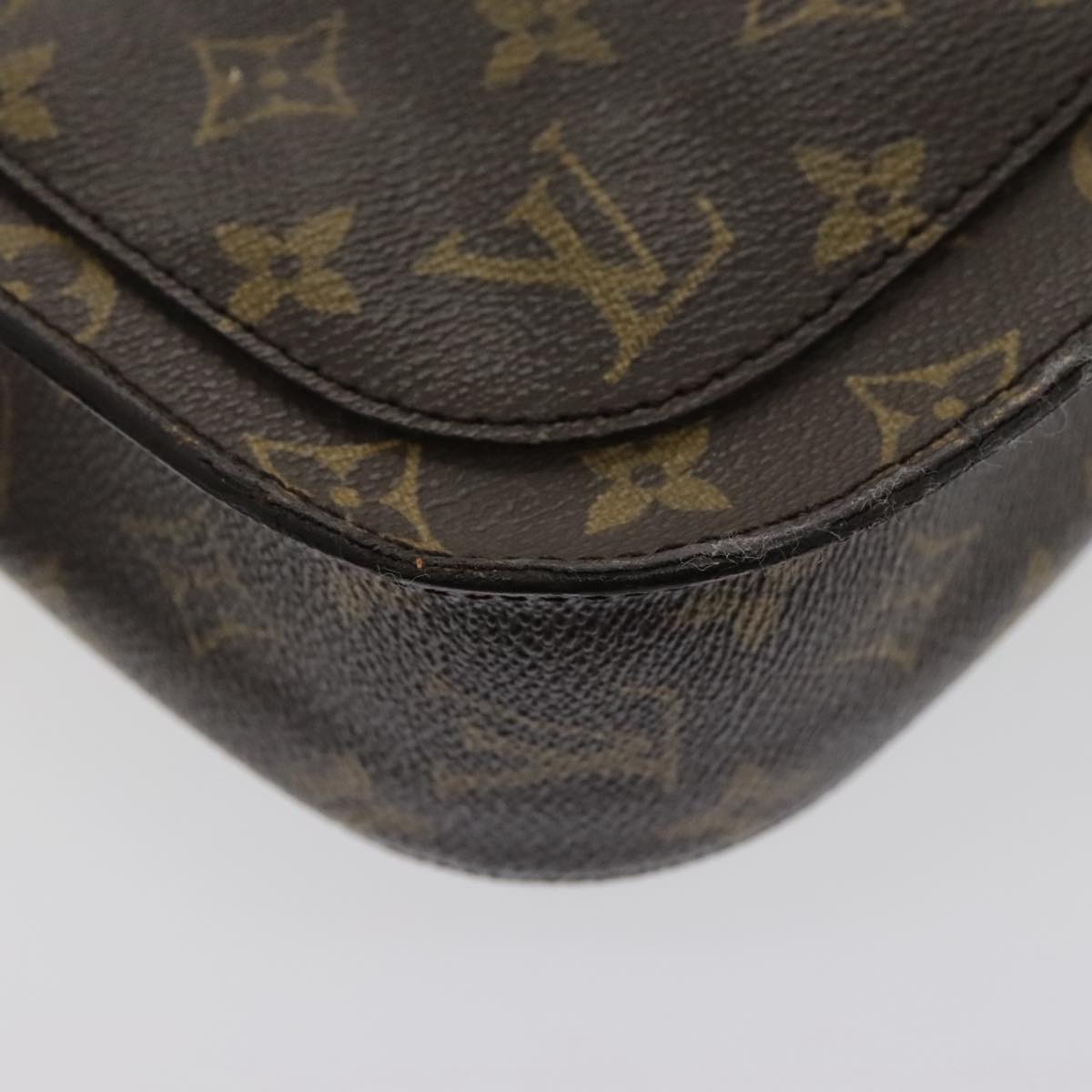 LOUIS VUITTON Monogram Saint Cloud GM Shoulder Bag M51242 LV Auth yk15471