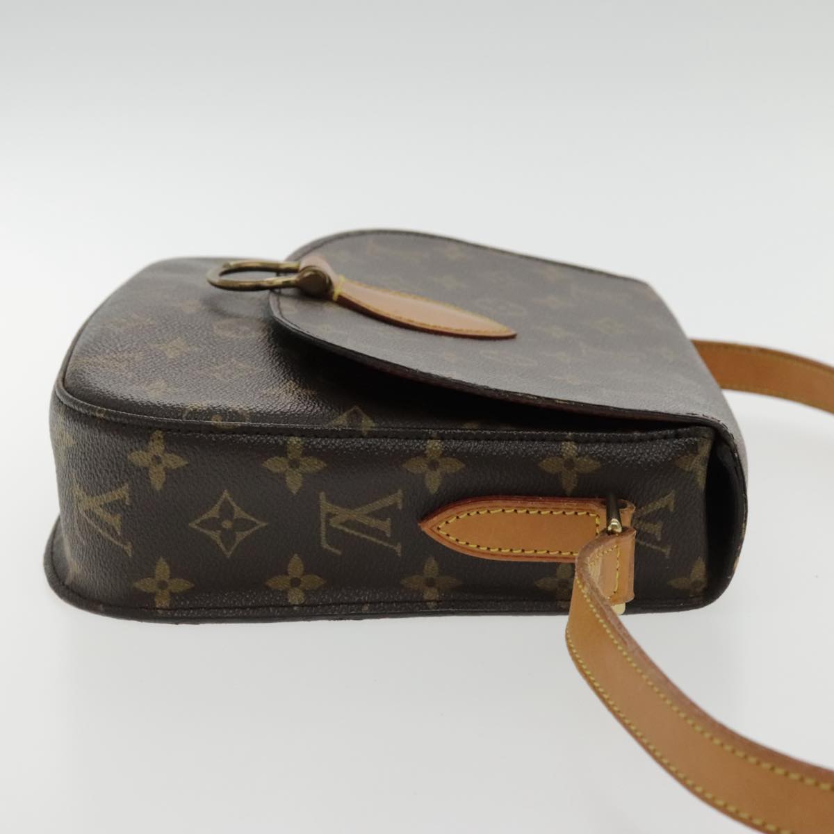 LOUIS VUITTON Monogram Saint Cloud GM Shoulder Bag M51242 LV Auth yk15471