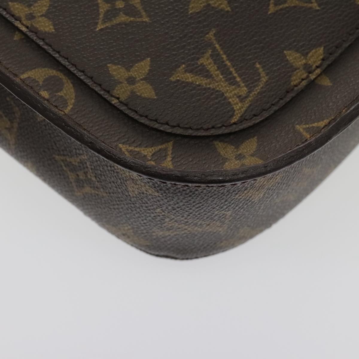 LOUIS VUITTON Monogram Saint Cloud GM Shoulder Bag M51242 LV Auth yk15472