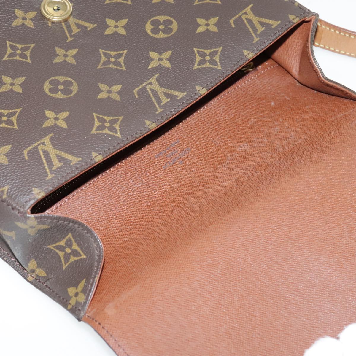 LOUIS VUITTON Monogram Saint Cloud GM Shoulder Bag M51242 LV Auth yk15472