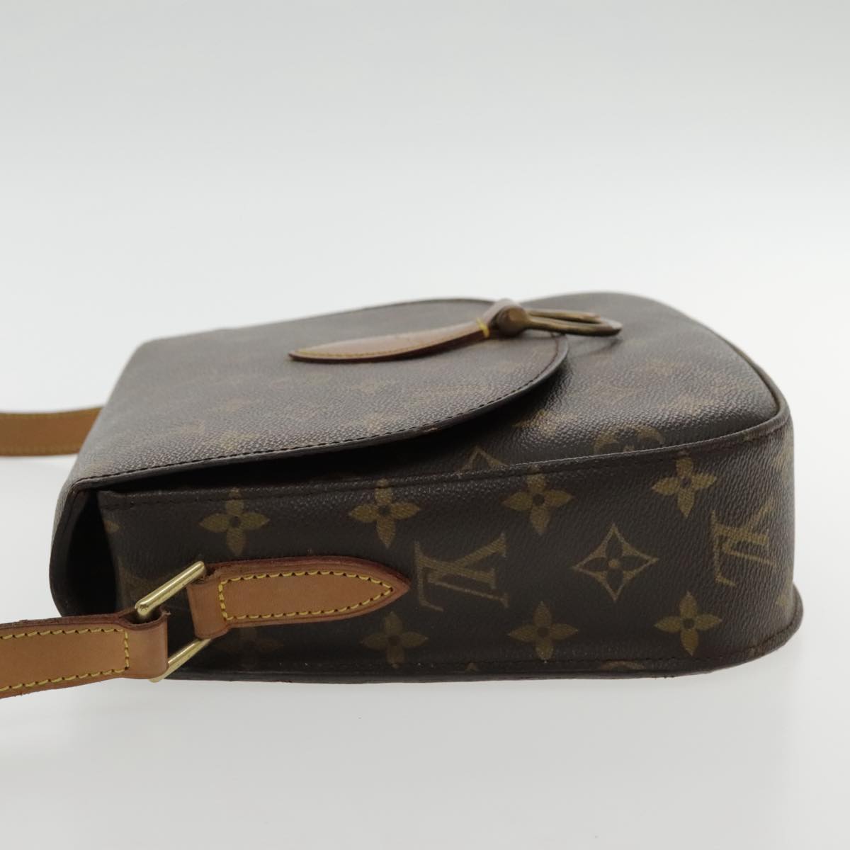 LOUIS VUITTON Monogram Saint Cloud GM Shoulder Bag M51242 LV Auth yk15472