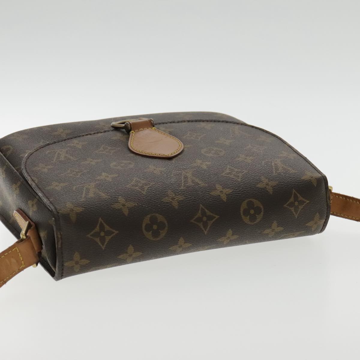 LOUIS VUITTON Monogram Saint Cloud GM Shoulder Bag M51242 LV Auth yk15472