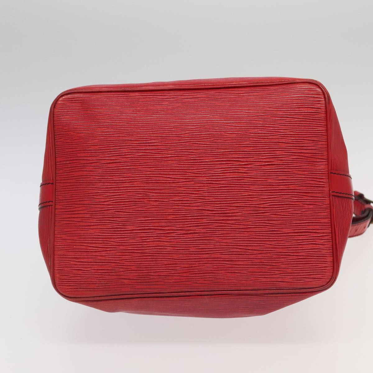 LOUIS VUITTON Epi Petit Noe Shoulder Bag Red M44107 LV Auth yk15483