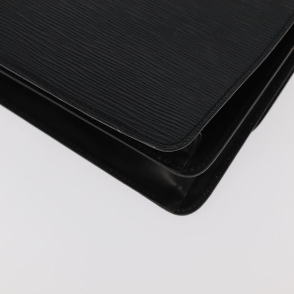 LOUIS VUITTON Epi Free Run Shoulder Bag Black M52402 LV Auth yk15517