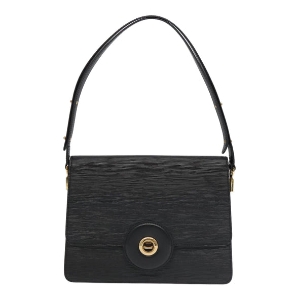 LOUIS VUITTON Epi Free Run Shoulder Bag Black M52402 LV Auth yk15517