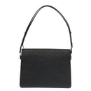 LOUIS VUITTON Epi Free Run Shoulder Bag Black M52402 LV Auth yk15517-2