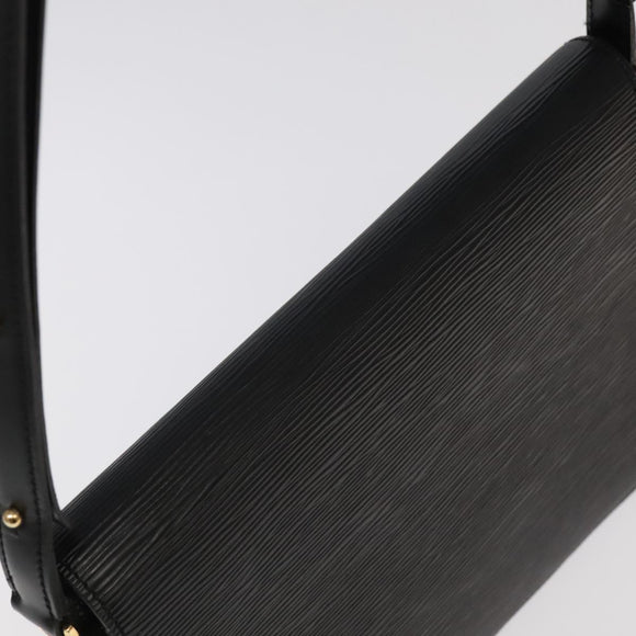 LOUIS VUITTON Epi Free Run Shoulder Bag Black M52402 LV Auth yk15517