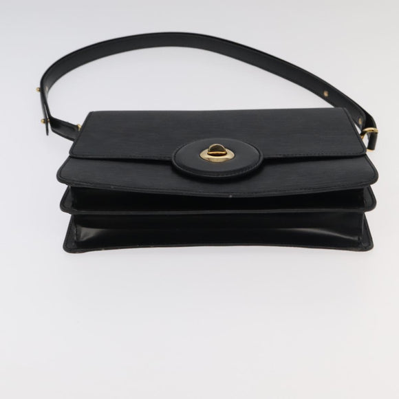 LOUIS VUITTON Epi Free Run Shoulder Bag Black M52402 LV Auth yk15517