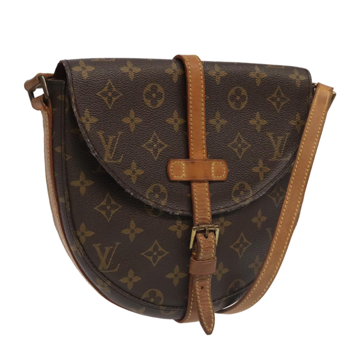 LOUIS VUITTON Monogram Chantilly MM Shoulder Bag M51233 LV Auth yk15521