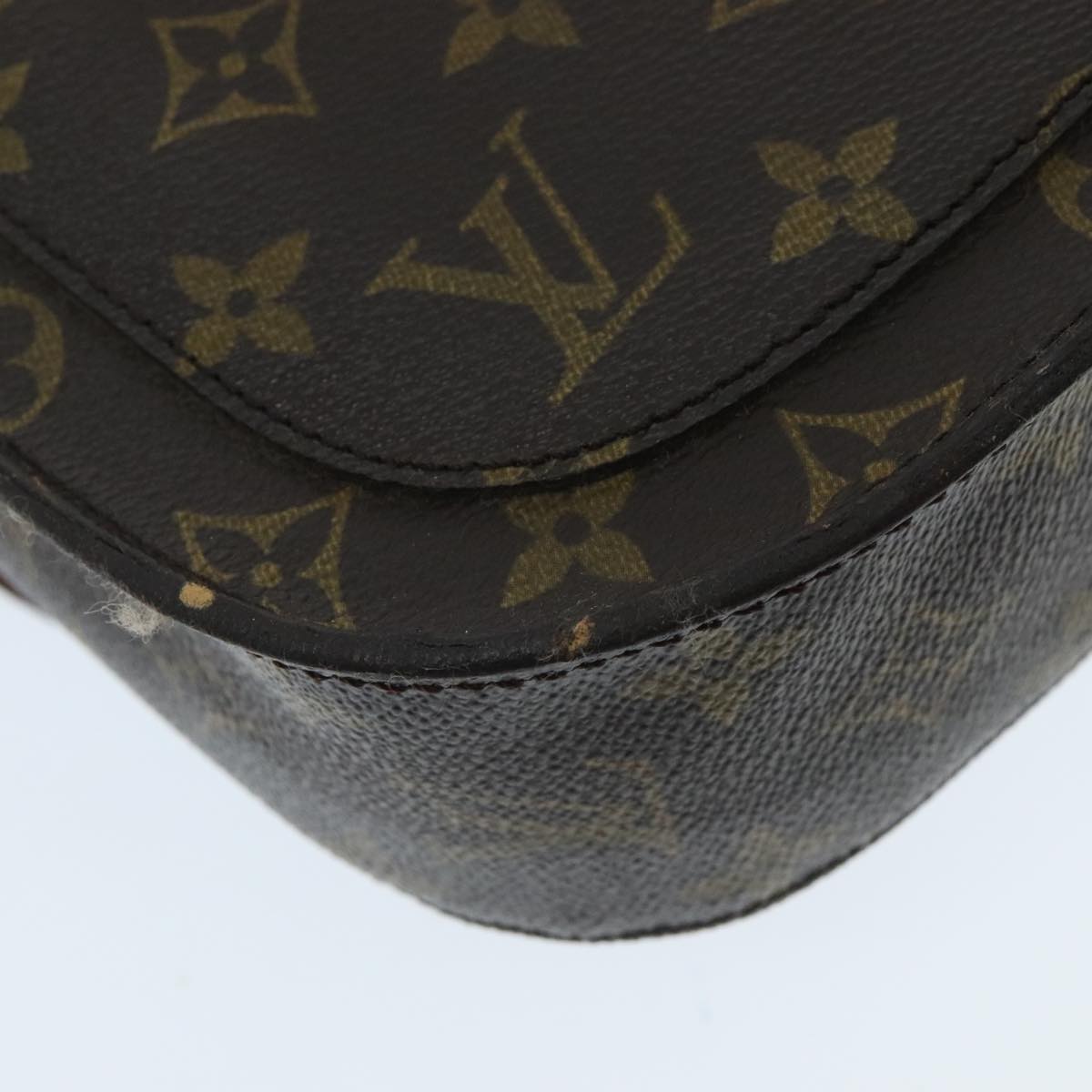 LOUIS VUITTON Monogram Saint Cloud GM Shoulder Bag M51242 LV Auth yk15533