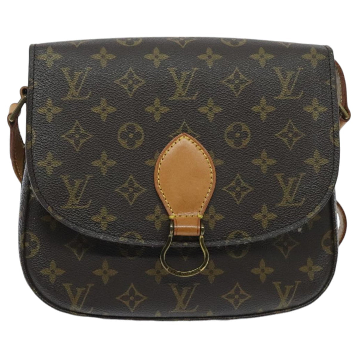 LOUIS VUITTON Monogram Saint Cloud GM Shoulder Bag M51242 LV Auth yk15533