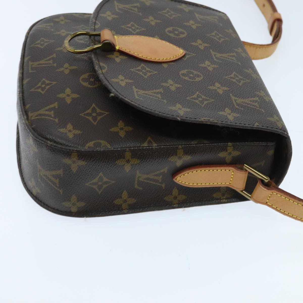 LOUIS VUITTON Monogram Saint Cloud GM Shoulder Bag M51242 LV Auth yk15533