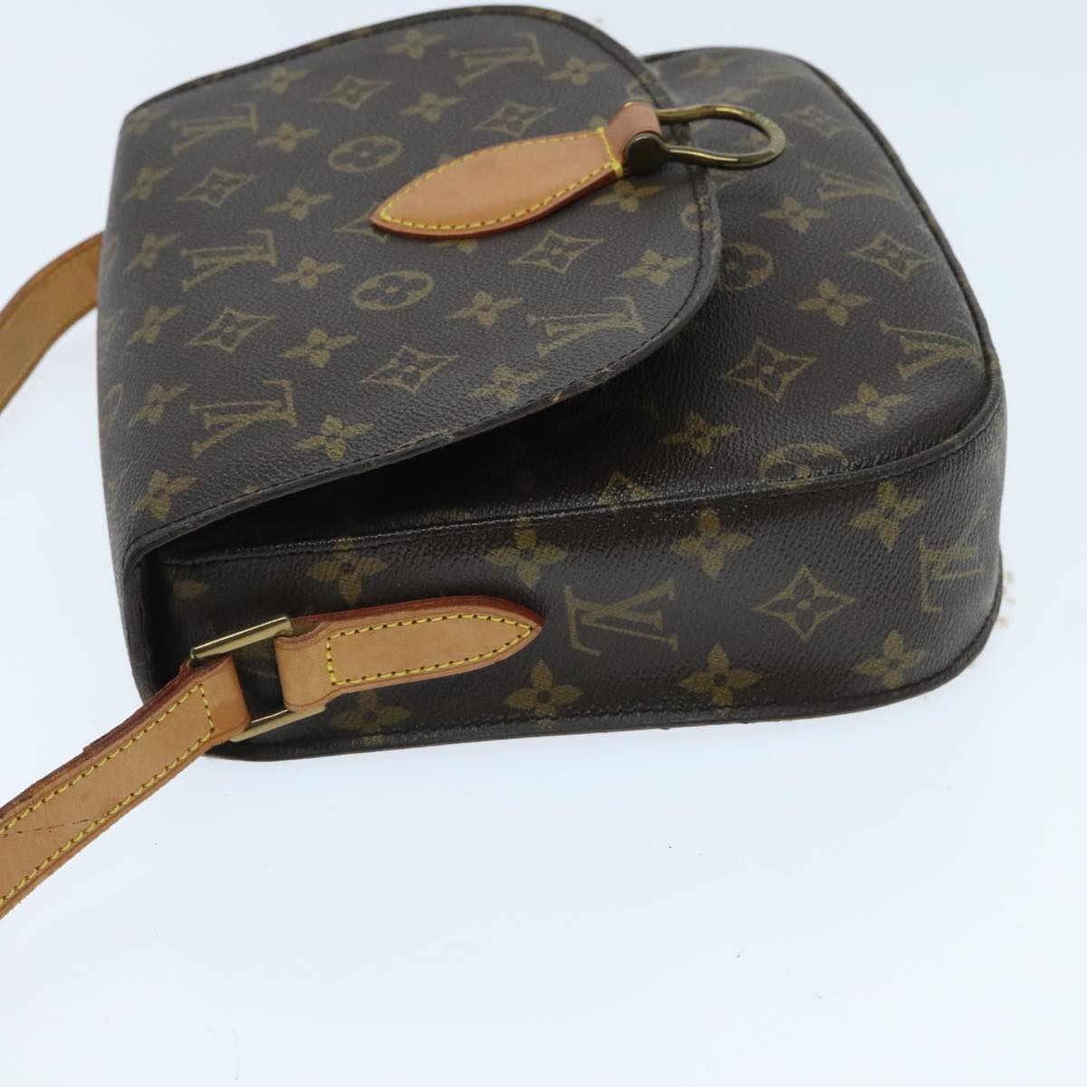 LOUIS VUITTON Monogram Saint Cloud GM Shoulder Bag M51242 LV Auth yk15533