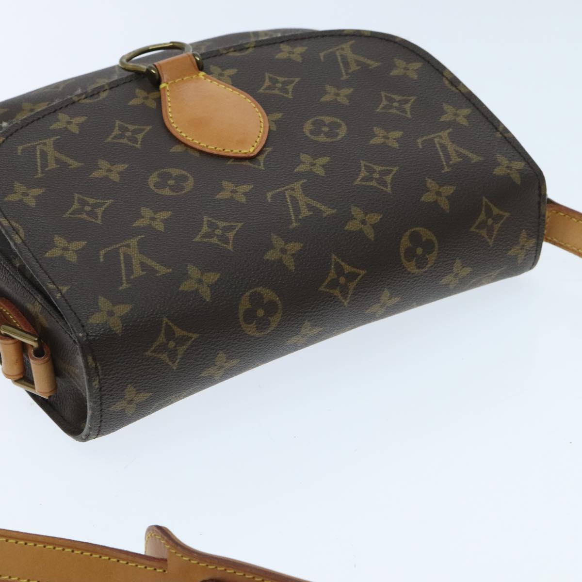 LOUIS VUITTON Monogram Saint Cloud GM Shoulder Bag M51242 LV Auth yk15533