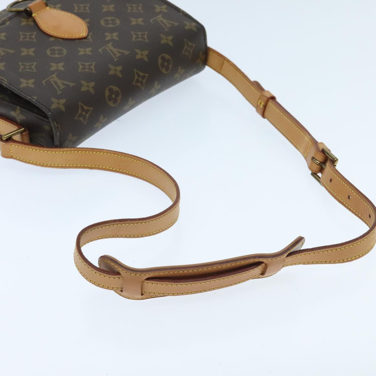 LOUIS VUITTON Monogram Saint Cloud GM Shoulder Bag M51242 LV Auth yk15533