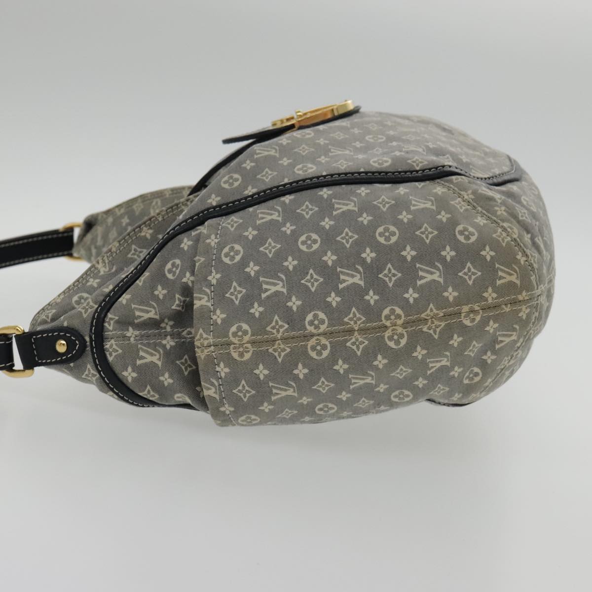 LOUIS VUITTON Monogram Idylle Romance Bag Gray Uncle M56700 LV Auth yk15565