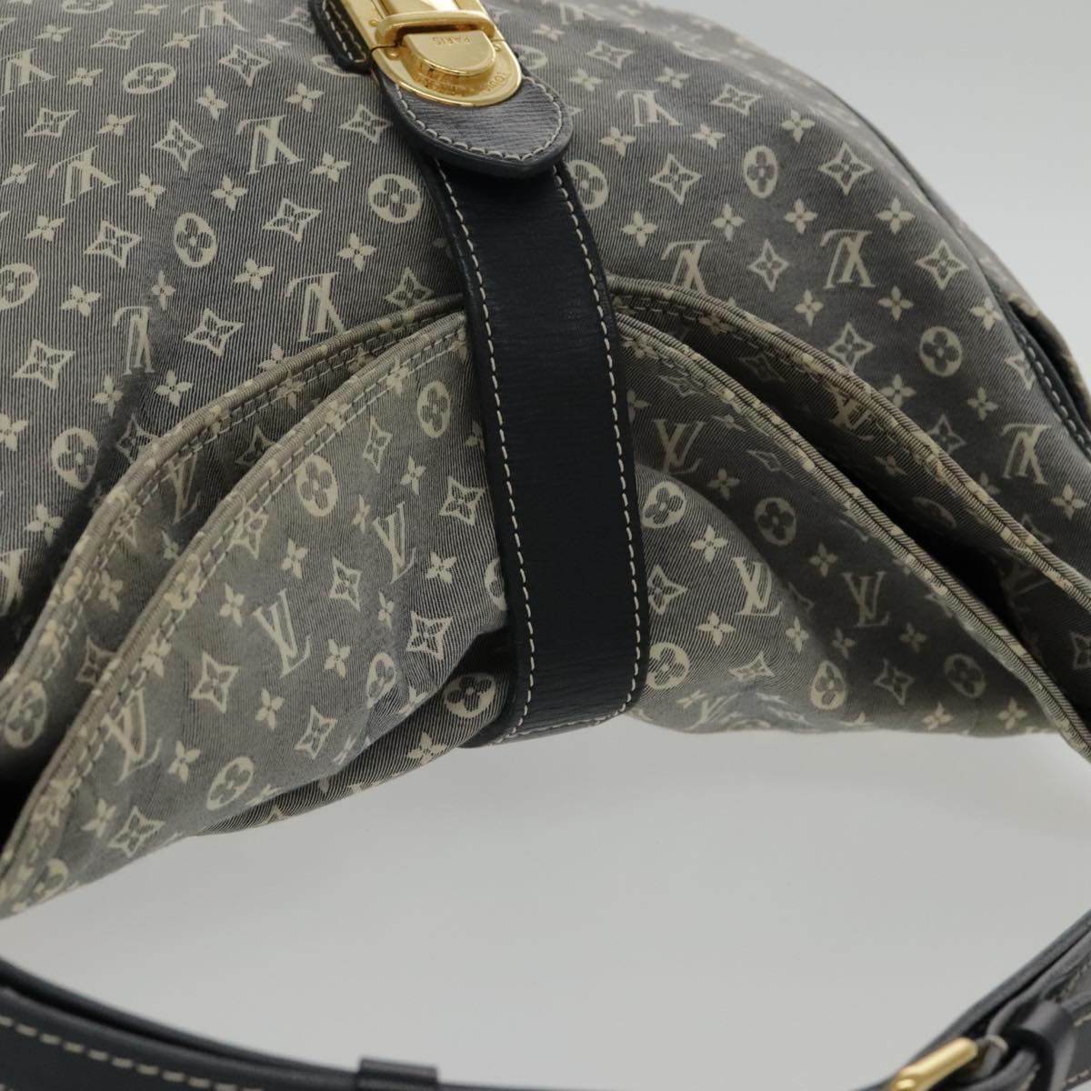 LOUIS VUITTON Monogram Idylle Romance Bag Gray Uncle M56700 LV Auth yk15565