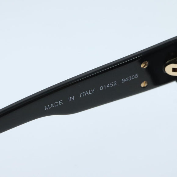 CHANEL Sunglasses plastic Black CC Auth yk15576V