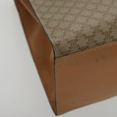 CELINE Macadam Canvas Hand Bag Coated Canvas Beige Auth yk15582V-9