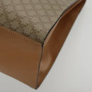 CELINE Macadam Canvas Hand Bag Coated Canvas Beige Auth yk15582V-14