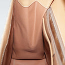 CELINE Macadam Canvas Hand Bag Coated Canvas Beige Auth yk15582V-19