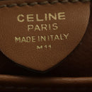 CELINE Macadam Canvas Hand Bag Coated Canvas Beige Auth yk15582V-12