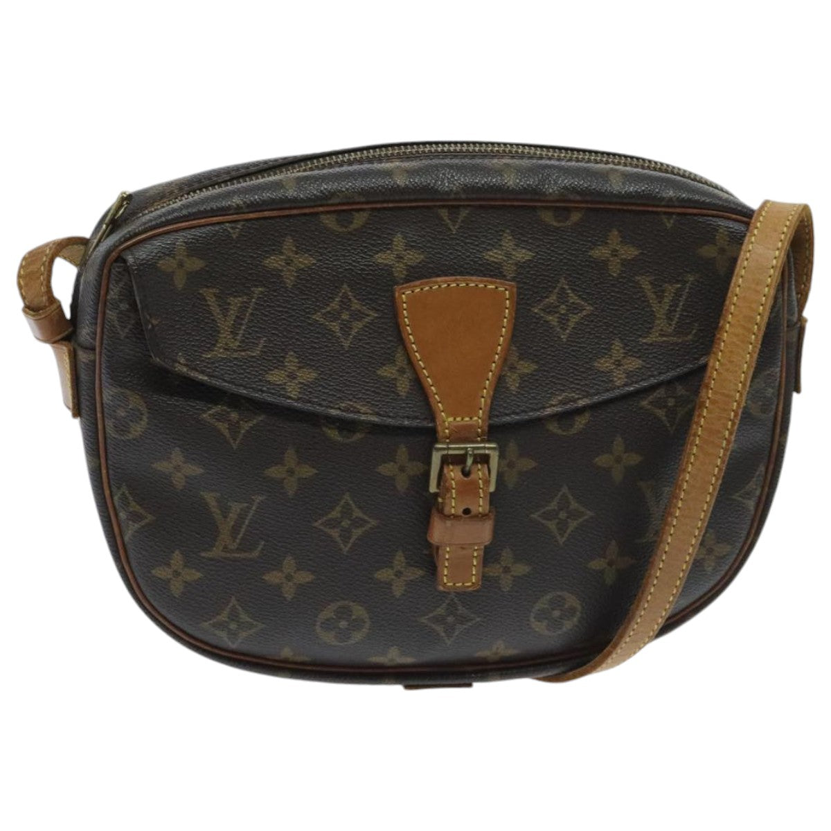 LOUIS VUITTON Monogram Jeune Fille MM Shoulder Bag M51226 LV Auth yk15597