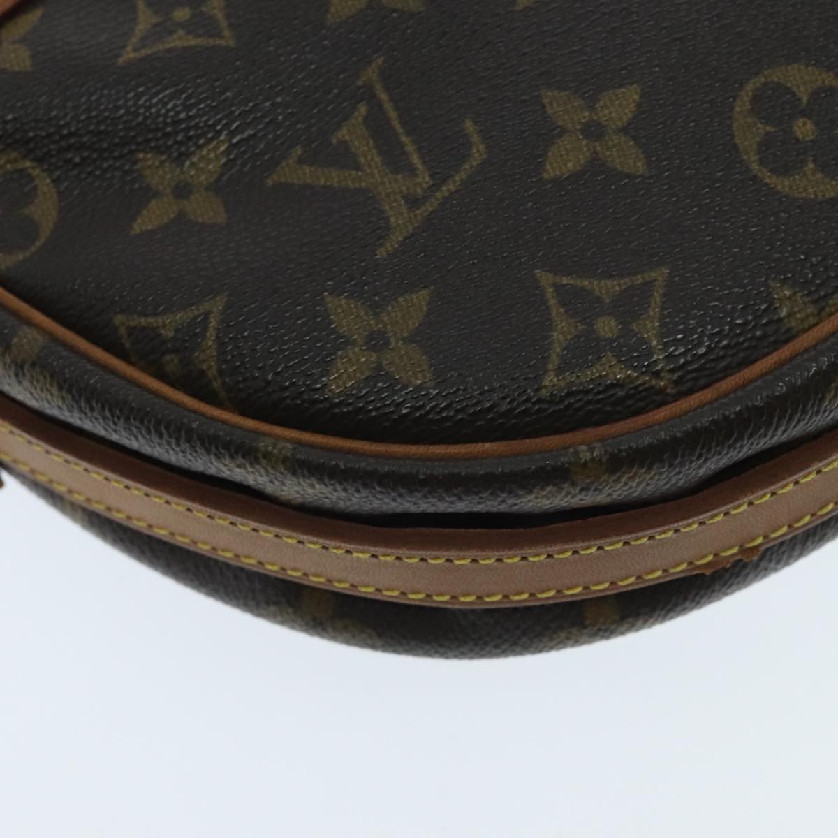 LOUIS VUITTON Monogram Jeune Fille MM Shoulder Bag M51226 LV Auth yk15597