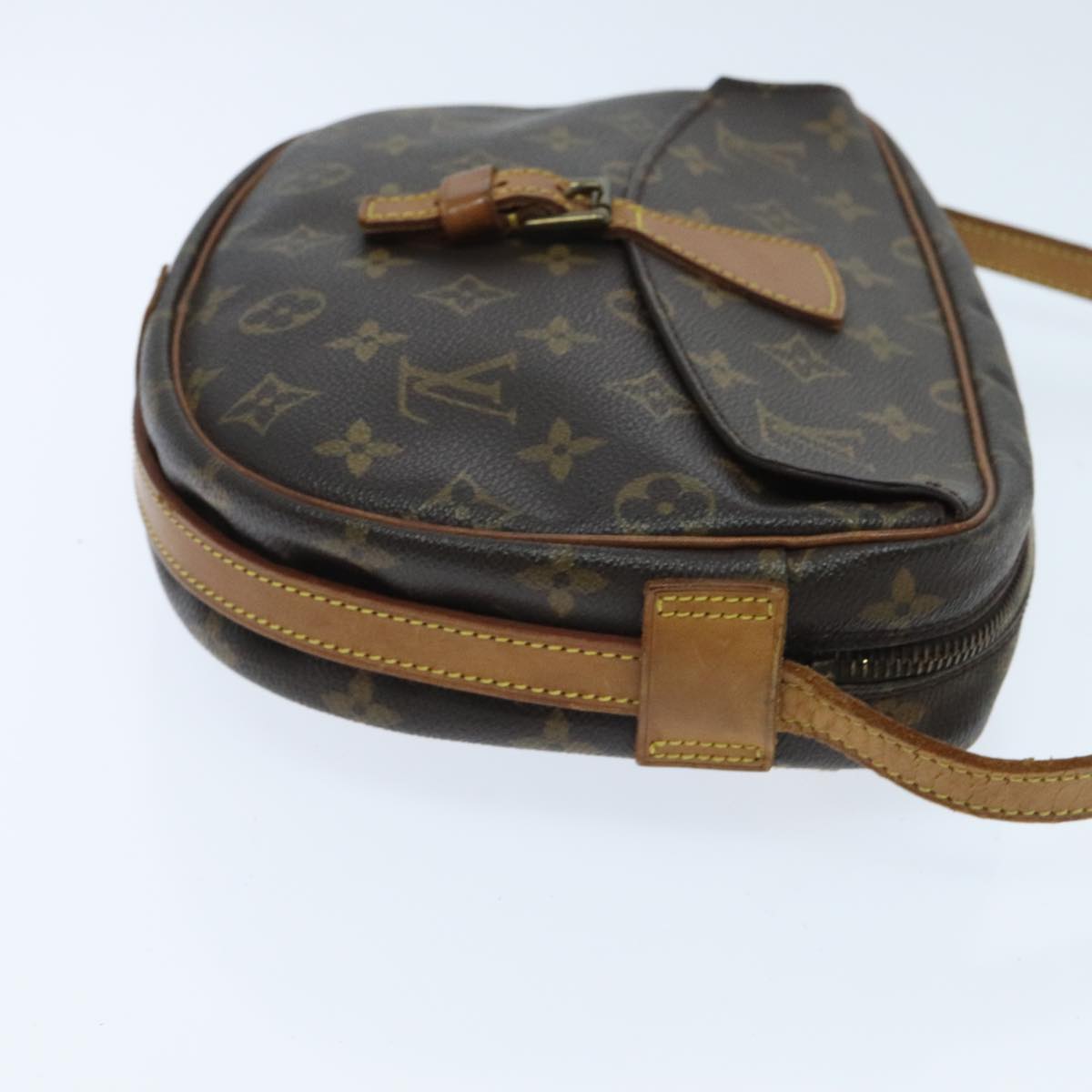 LOUIS VUITTON Monogram Jeune Fille MM Shoulder Bag M51226 LV Auth yk15597