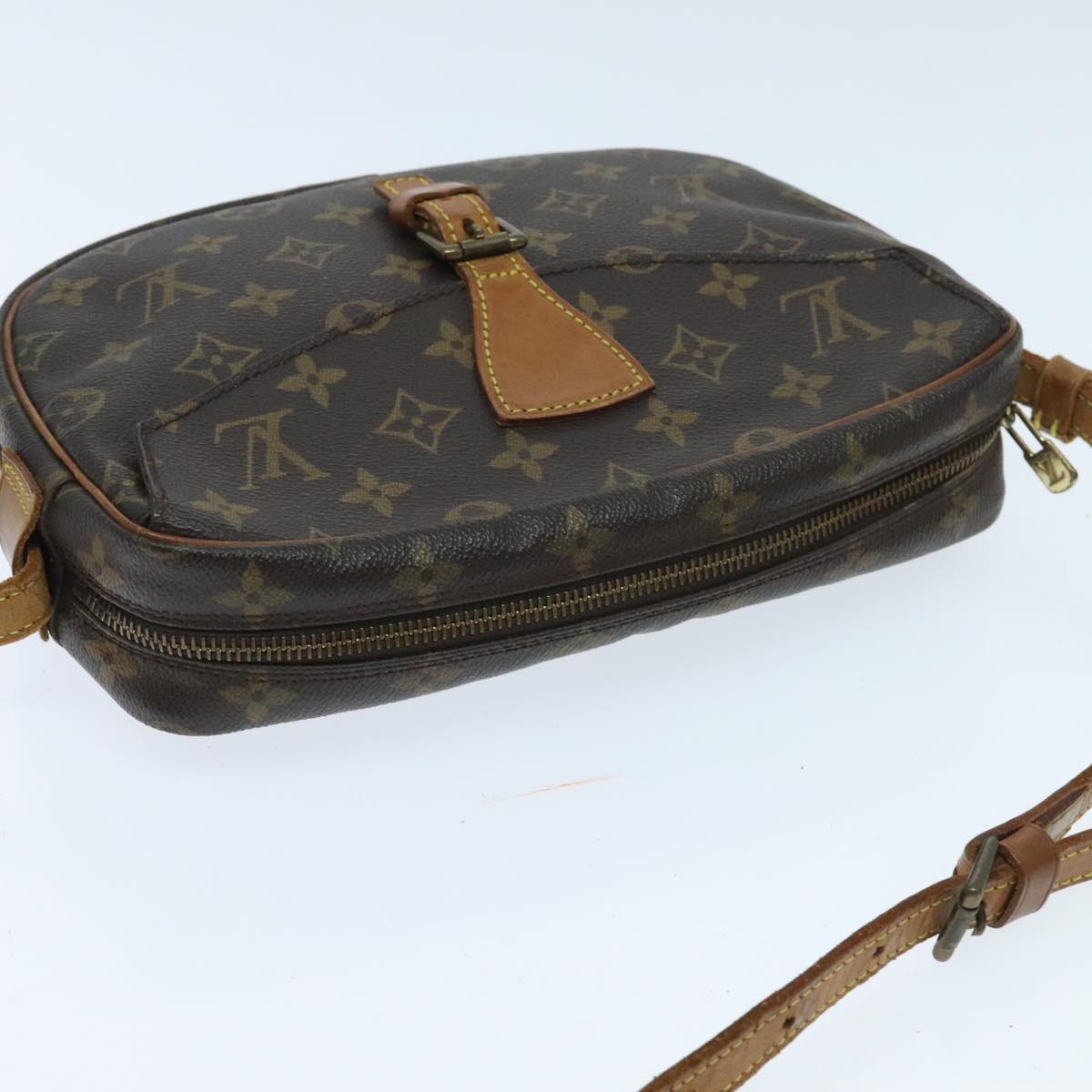 LOUIS VUITTON Monogram Jeune Fille MM Shoulder Bag M51226 LV Auth yk15597