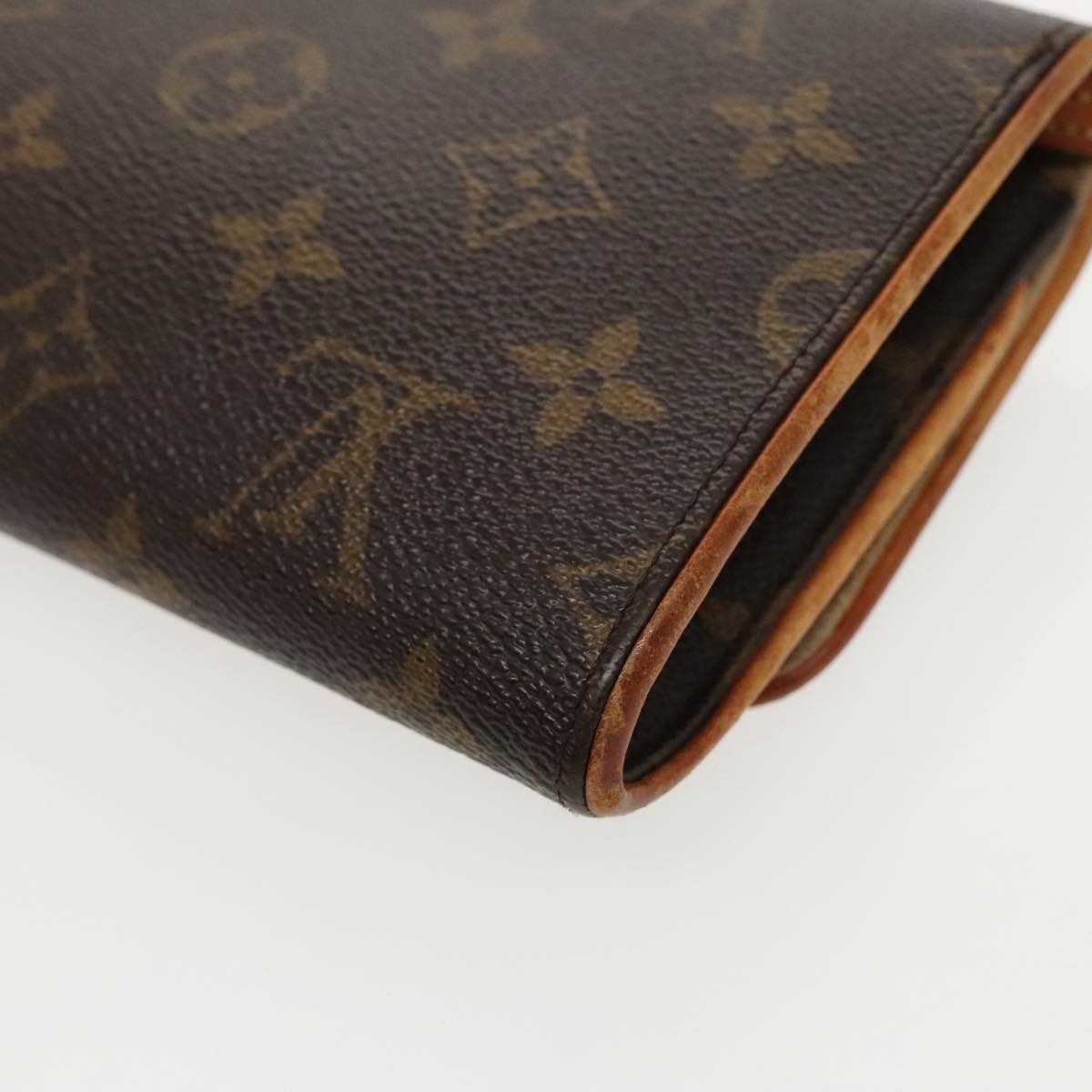 LOUIS VUITTON Monogram Pochette Twin GM Shoulder Bag M51852 LV Auth yk15598