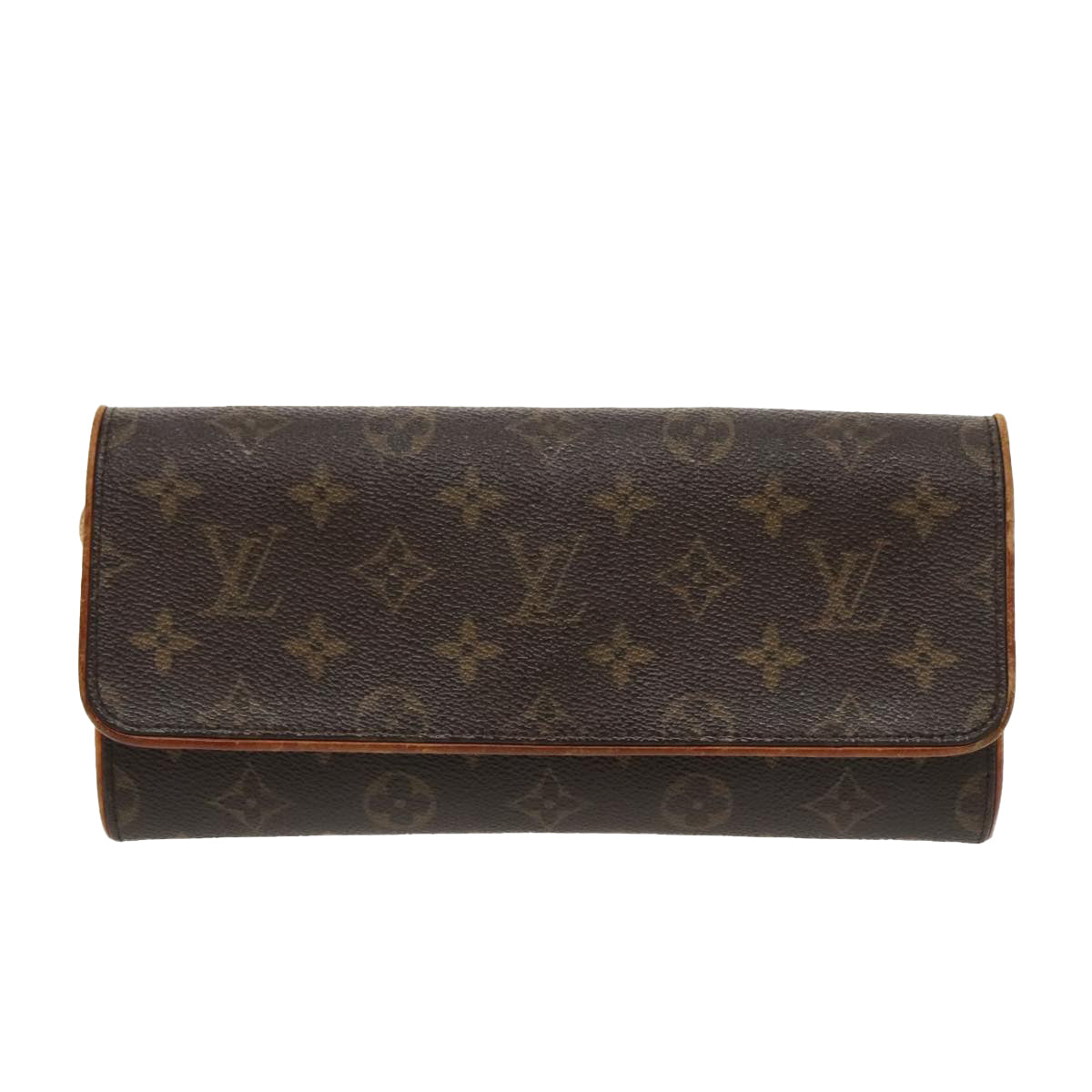 LOUIS VUITTON Monogram Pochette Twin GM Shoulder Bag M51852 LV Auth yk15598