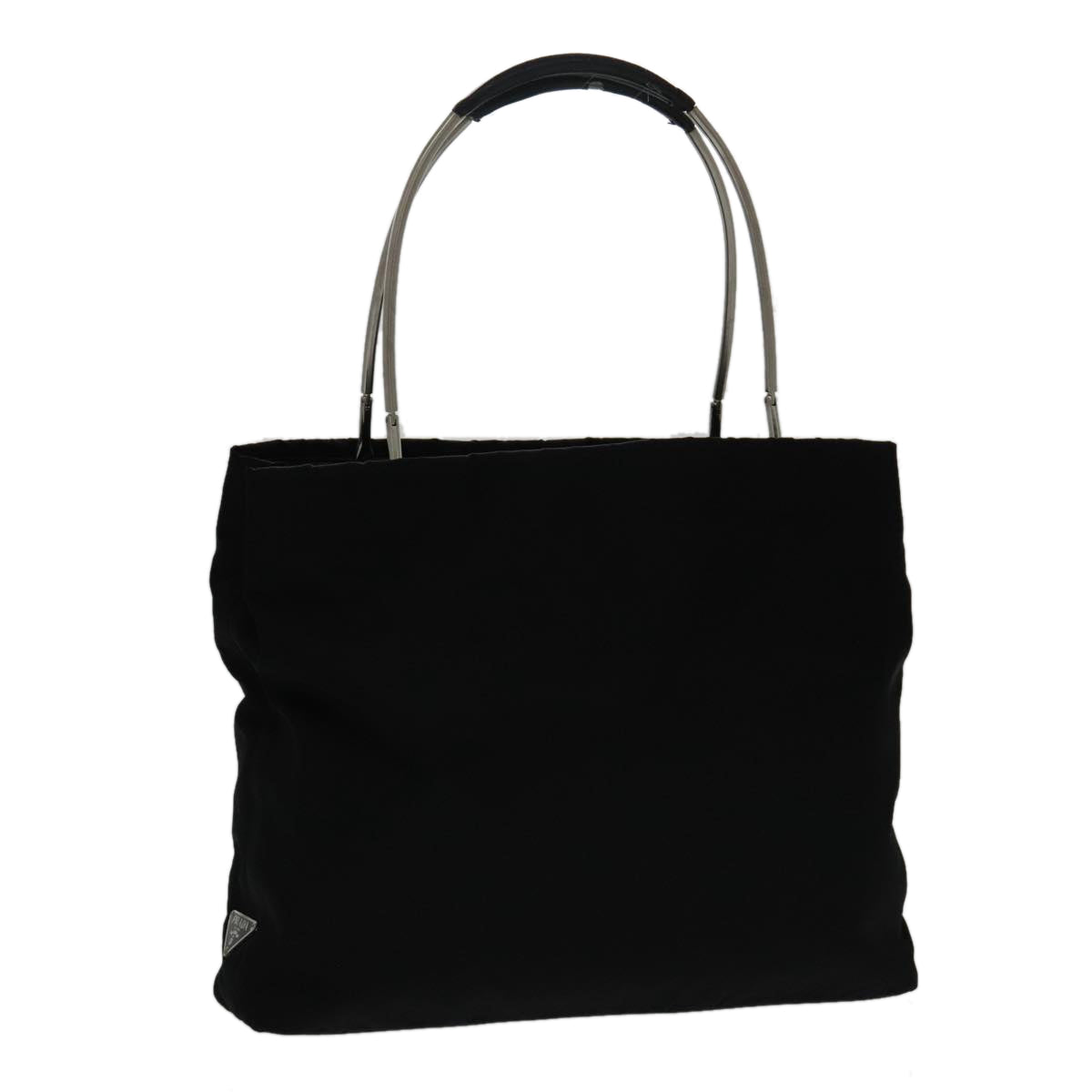 PRADA Hand Bag Nylon Black Auth yk15603