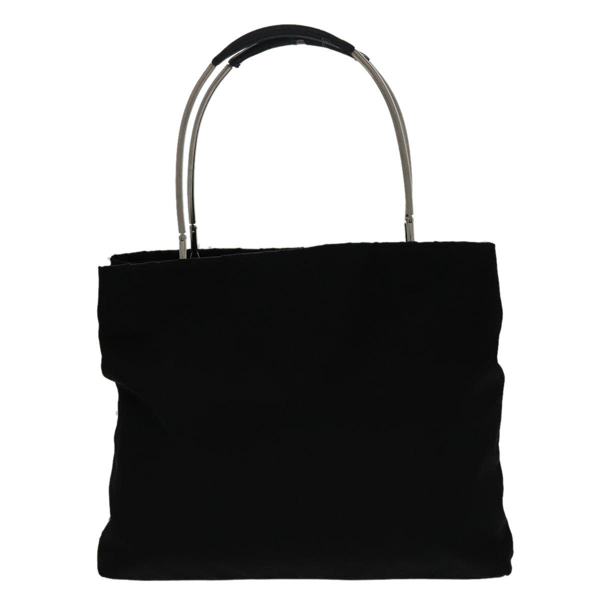 PRADA Hand Bag Nylon Black Auth yk15603